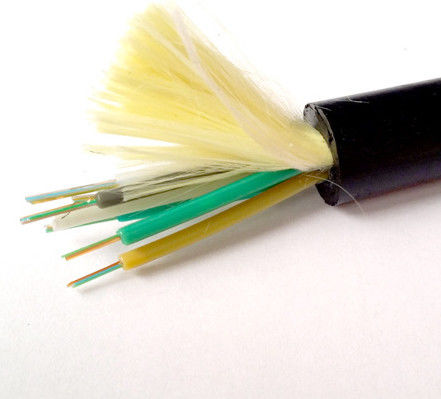 120 मिमी स्पैन लंबाई 12 24 कोर ADSS फाइबर ऑप्टिक केबल