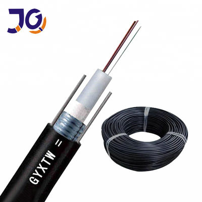 Customerized 2 4 6 8 12 कोर 8.0mm G652D एरियल फाइबर ऑप्टिक केबल
