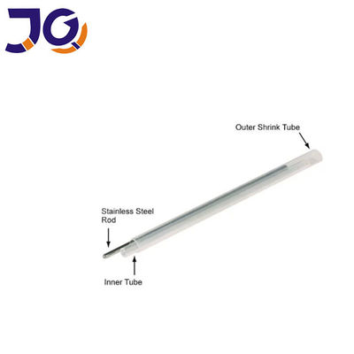 60 मिमी स्टील वायर सिकोड़ने योग्य फाइबर ऑप्टिक स्प्लिस ट्यूब सुरक्षा आस्तीन