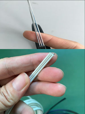 आउटडोर 2 कोर GJYXCH GJYXFCH FTTH ऑप्टिकल फाइबर केबल