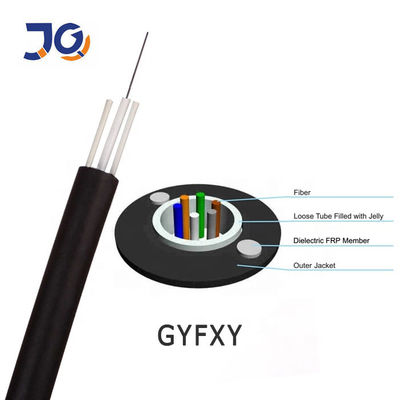 GYFXY एमडीपीई 5.5 मिमी यूनिट ट्यूब गैर बख़्तरबंद फाइबर ऑप्टिक केबल