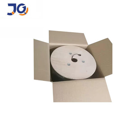 LSZH जैकेट 2 किमी / ड्रम एफटीटीएच फाइबर ऑप्टिक ड्रॉप केबल ब्लैक व्हाइट कलर