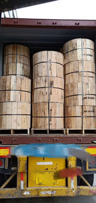 6 मिमी यूनिट ट्यूब दो एफआरपी फाइबर ऑप्टिक केबल GYFXTY