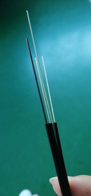 ब्लैक Gjyxfch ड्रॉप वायर केबल 2F G657A1 फाइबर FRP स्ट्रेंथ