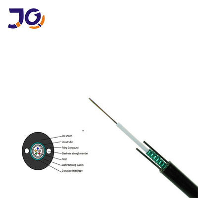 GYXTW ऑप्टिकल केबल अच्छी गुणवत्ता G652D बख्तरबंद 12 कोर ऑप्टिकल फाइबर केबल
