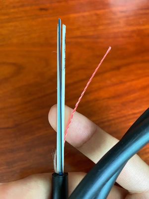 ASU80 सिंगल लॉस ट्यूब सेल्फ सपोर्टिंग फाइबर ऑप्टिक केबल