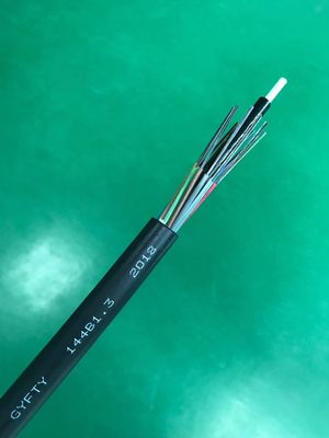 OEM 144 कोर आउटडोर डक्ट GYFTY एरियल फाइबर ऑप्टिक केबल