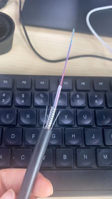 GYXTW 12 कोर एरियल फाइबर ऑप्टिक केबल कॉम्पैक्ट संरचना