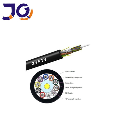नेटवर्किंग के लिए GYFTY 24 कोर G652D एरियल फाइबर ऑप्टिक केबल
