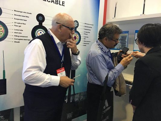 गैर धातु विरोधी कृंतक GYFTY6363 ऑप्टिकल फाइबर भूमिगत केबल