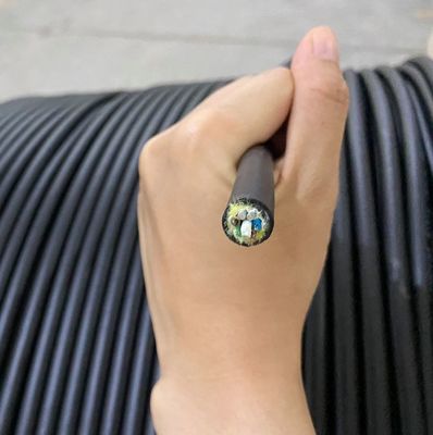 ओवरहेड हाई वोल्टेज ट्रांसमिशन के लिए 96 कोर एडीएसएस फाइबर ऑप्टिक केबल एफआरपी ताकत