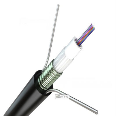 Uniloose ट्यूब स्टील टेप बख़्तरबंद Gyxtw केबल पीई जैकेट