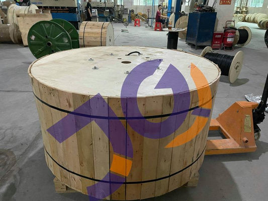 नॉन मेटैलिक सिंगल जैकेट ADSS फाइबर ऑप्टिक केबल 6/12/24/48/96 कोर 100/200m स्पैन G652D