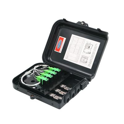 एफडीबी 8 पोर्ट एबीएस पीसी फाइबर ऑप्टिक डिस्ट्रीब्यूशन बॉक्स टर्मिनल पीएलसी स्प्लिटर बॉक्स आईपी 65