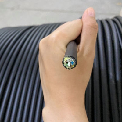 एरियल G652d सेल्फ सपोर्टिंग आउटडोर ADSS फाइबर ऑप्टिक केबल 48 कोर