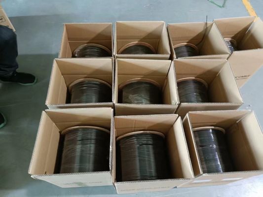 संचार के लिए YOFC LSZH शीथ FTTH फाइबर ऑप्टिक ड्रॉप केबल