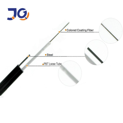 गैर बख़्तरबंद Fig8 GYXTC8Y फाइबर ऑप्टिकल केबल्स एरियल सेंट्रल लूज ट्यूब